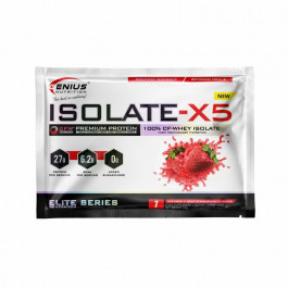 Genius Nutrition Isolate-X5 33 g /sample/ Wild Strawberry