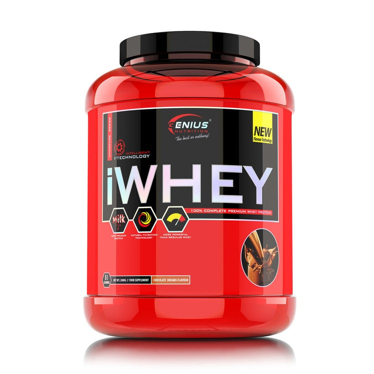 Genius Nutrition iWhey 2000 g /61 servings/ Chocolate - зображення 1