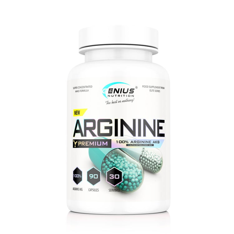 Genius Nutrition Arginine AKG 90 caps /30 servings/ - зображення 1