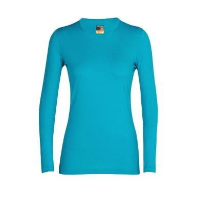 Icebreaker 200 Oasis LS Crewe WMN XS ARCTIC TEAL - зображення 1