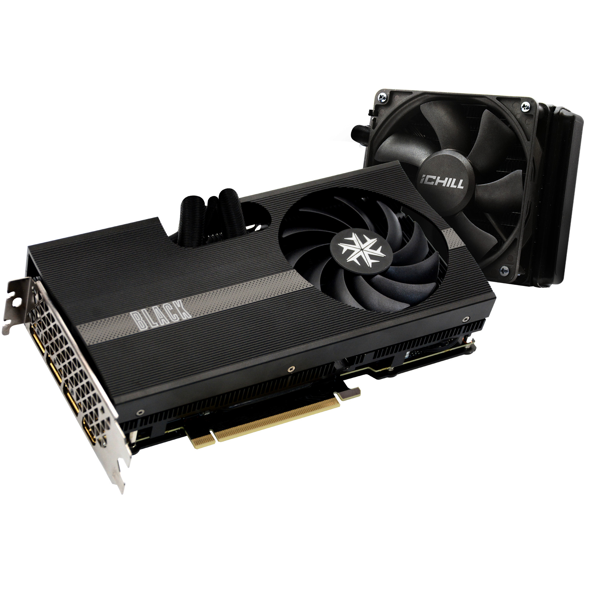 INNO3D GEFORCE RTX 3080 12GB ICHILL BLACK LHR (C3080B-126XX-1810003H)  купить в интернет-магазине: цены на видеокарта GEFORCE RTX 3080 12GB ICHILL  BLACK LHR (C3080B-126XX-1810003H) - отзывы и обзоры, фото и характеристики.  Сравнить предложения