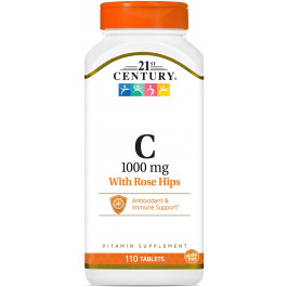 21st Century Vitamin C with Rose Hips 1000 mg 110 tabs