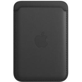 Apple iPhone Leather Wallet with MagSafe - Black (MHLR3)