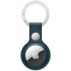 Apple AirTag Leather Key Ring Baltic Blue (MHJ23) - зображення 1