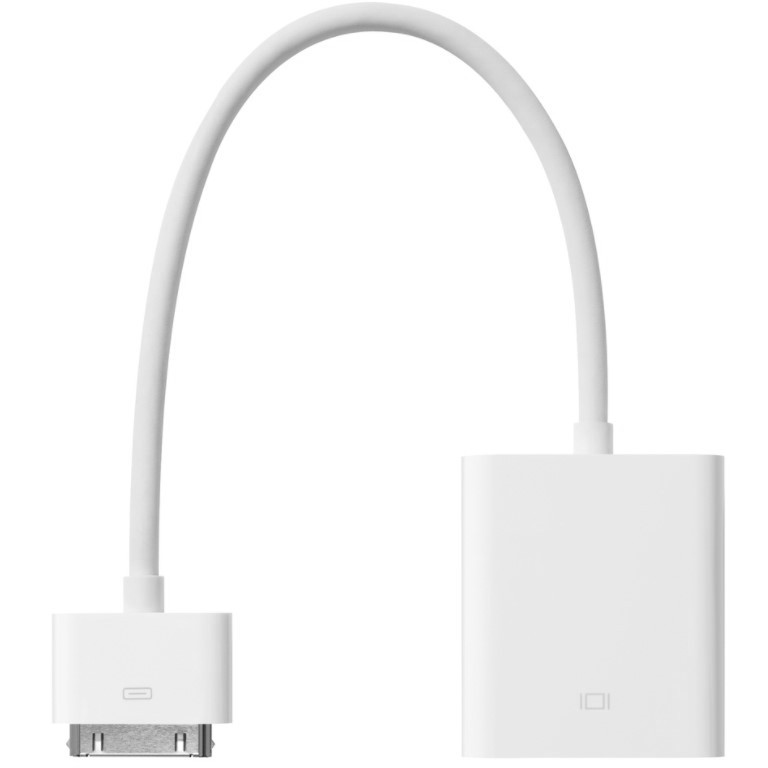 Apple Dock Connector to VGA для iPad (MC552) - зображення 1