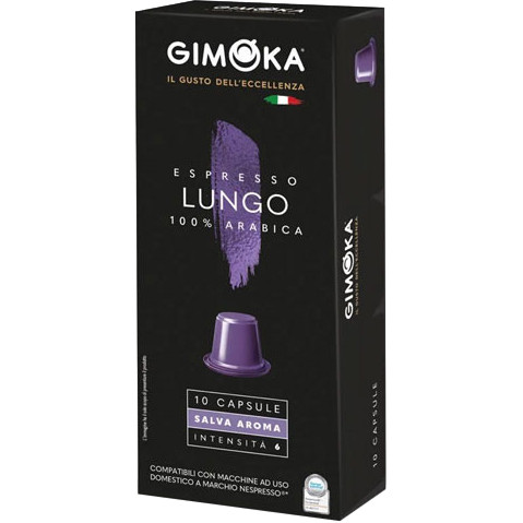 Gimoka Lungo в капсулах 10 шт - зображення 1