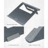 Nulaxy Foldable Aluminum Laptop Stand Gray (C2-01) - зображення 2