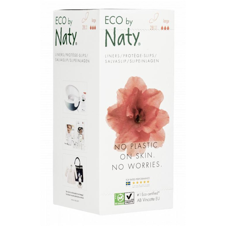 Eco by Naty Прокладки ежедневные  Large 28 шт.244695 - зображення 1