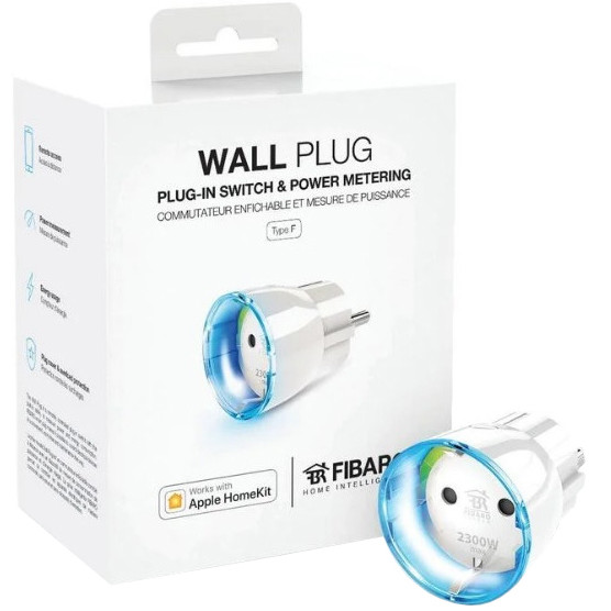 Fibaro Wall Plug для Apple HomeKit (FGBWHWPE-102) - зображення 1