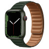 Apple Watch Series 7 GPS+Cellular 45mm Green A. Case w. Sequoia Green L. Link M/L (MKM63+ML803) - зображення 1