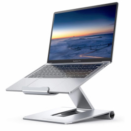 Lamicall Laptop Stand Adjustable Notebook Riser Silver (LN02)