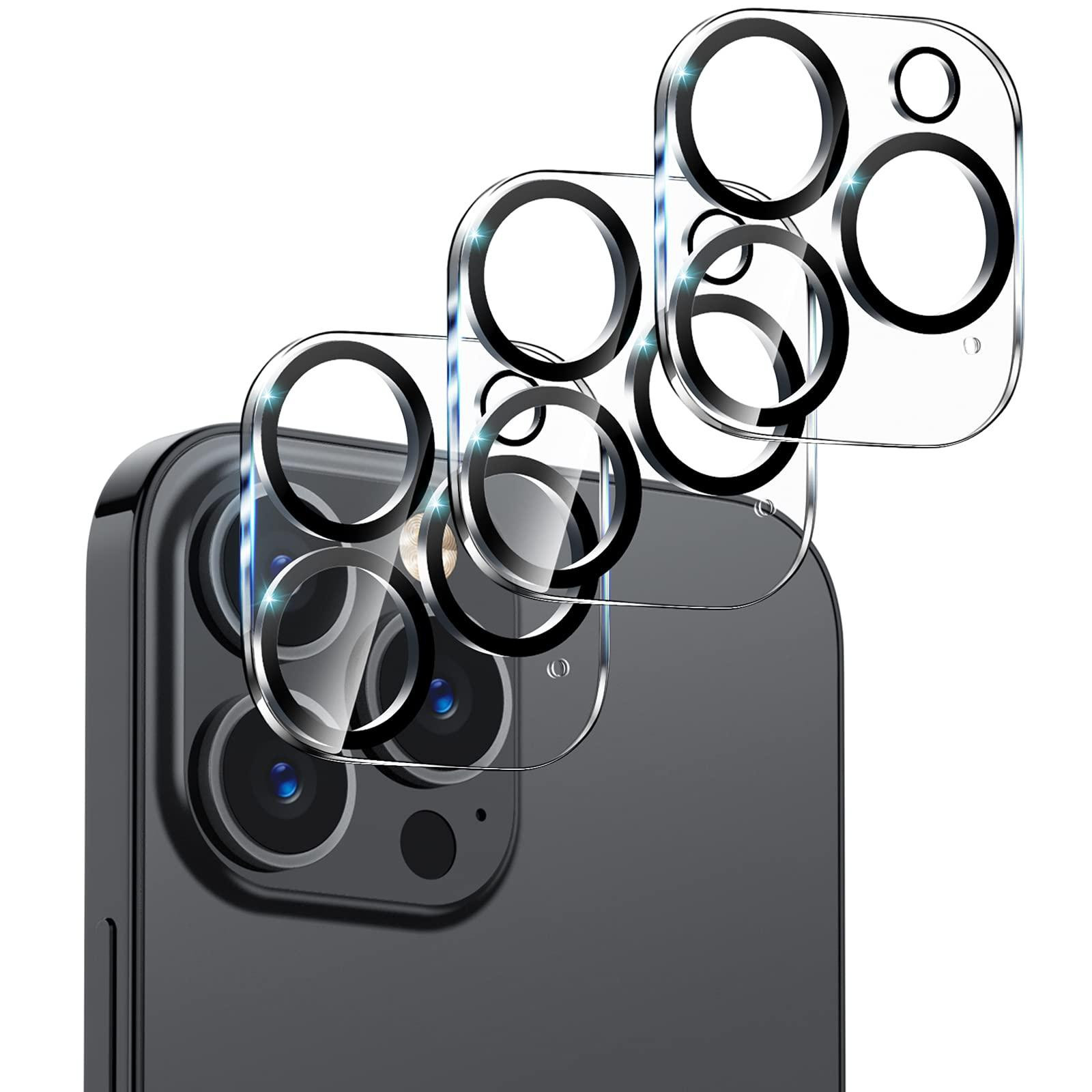 BeCover Защитное стекло  для камеры Apple iPhone 13 Pro Max Black (707026) - зображення 1