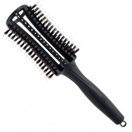 Olivia Garden Брашинг  Finger Brush Round Black розмір L комбінована щетина