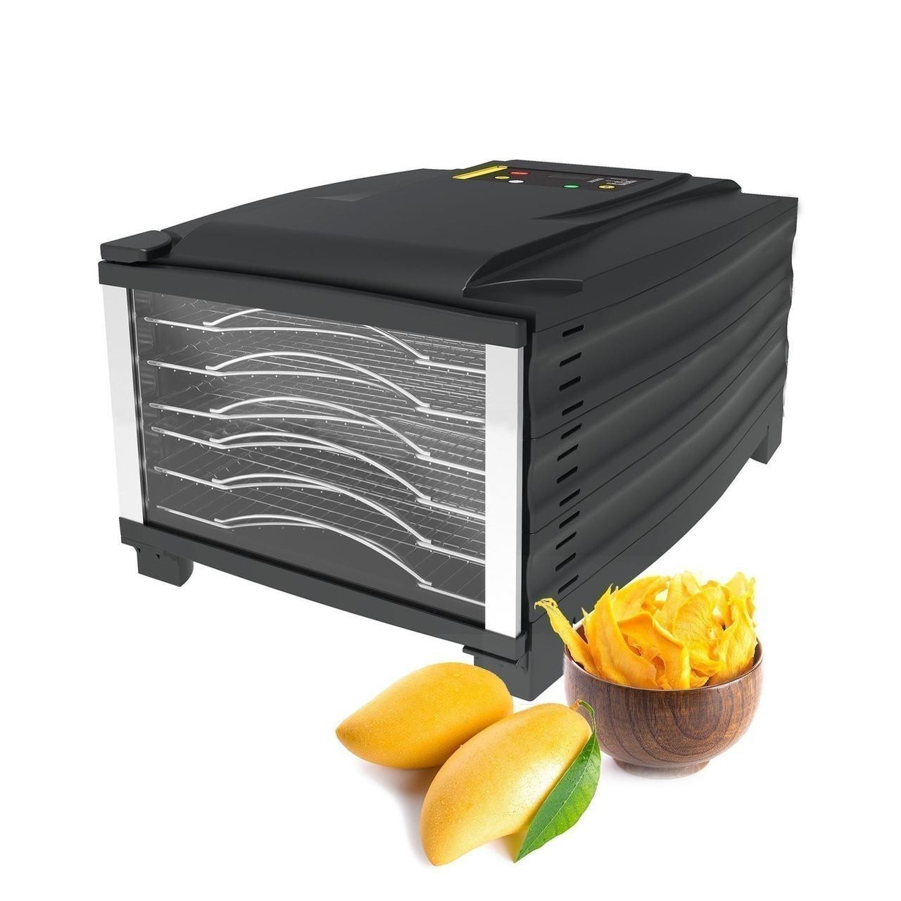 BioChef Arizona 6 Tray Food Dehydrator (KT-DE-BC-6T-SS-EU-BL) - зображення 1