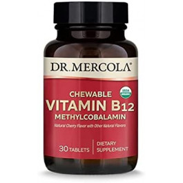   Dr. Mercola Organic Chewable Vitamin B12 30 tabs