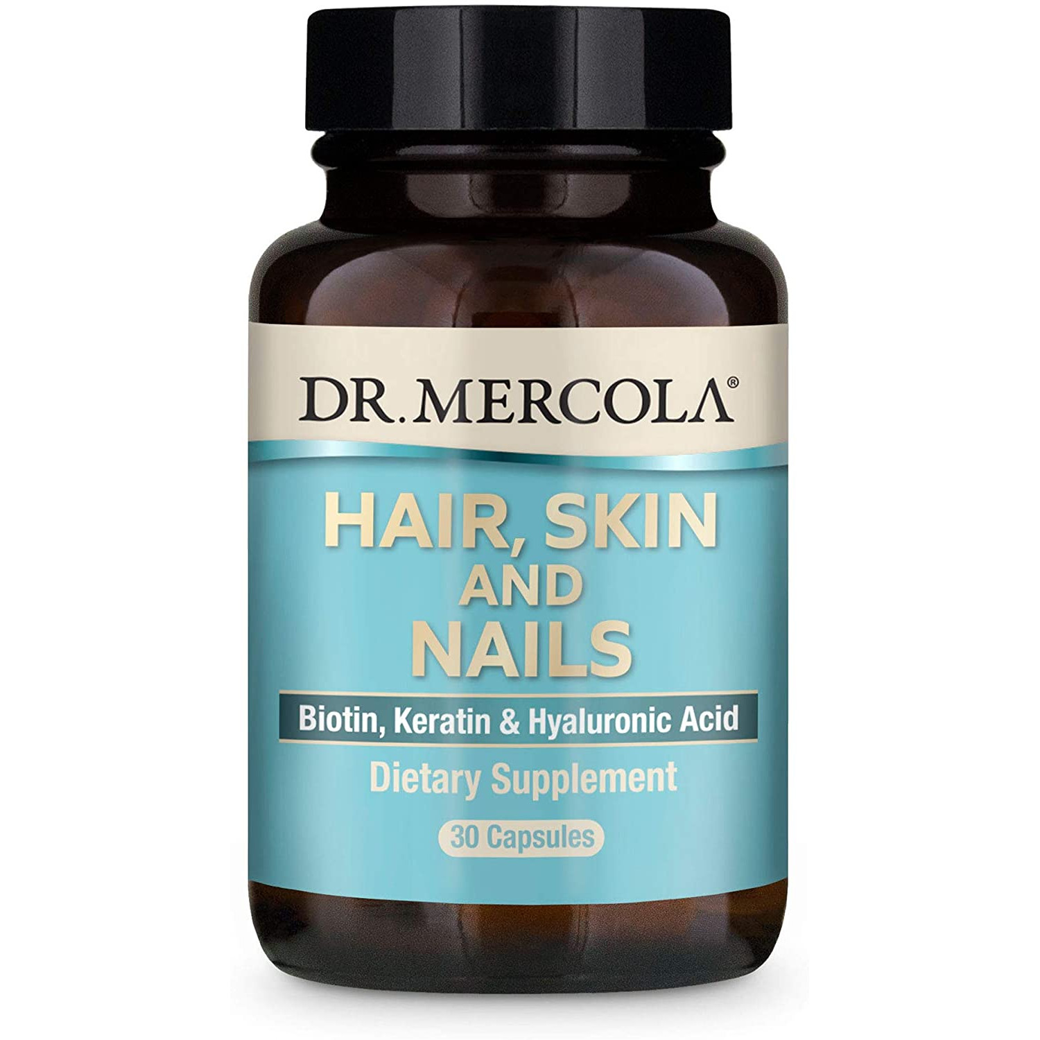 Dr. Mercola Hair, Skin and Nails 30 caps - зображення 1