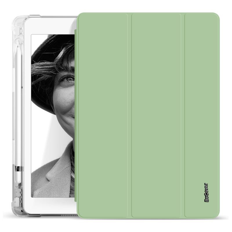 BeCover Чехол-книжка Soft TPU с креплением Apple Pencil для Apple iPad mini 6 2021 Green (706756) - зображення 1