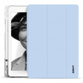 BeCover Чехол-книжка Soft TPU с креплением Apple Pencil для Apple iPad mini 6 2021 Light Blue (706757)