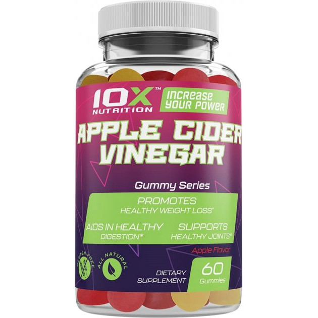 10x Nutrition Apple Cider Vinegar 60 tabs Apple - зображення 1