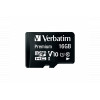 Verbatim 16 GB microSDHC UHS-I (U1) V10 Premium (44010) - зображення 1