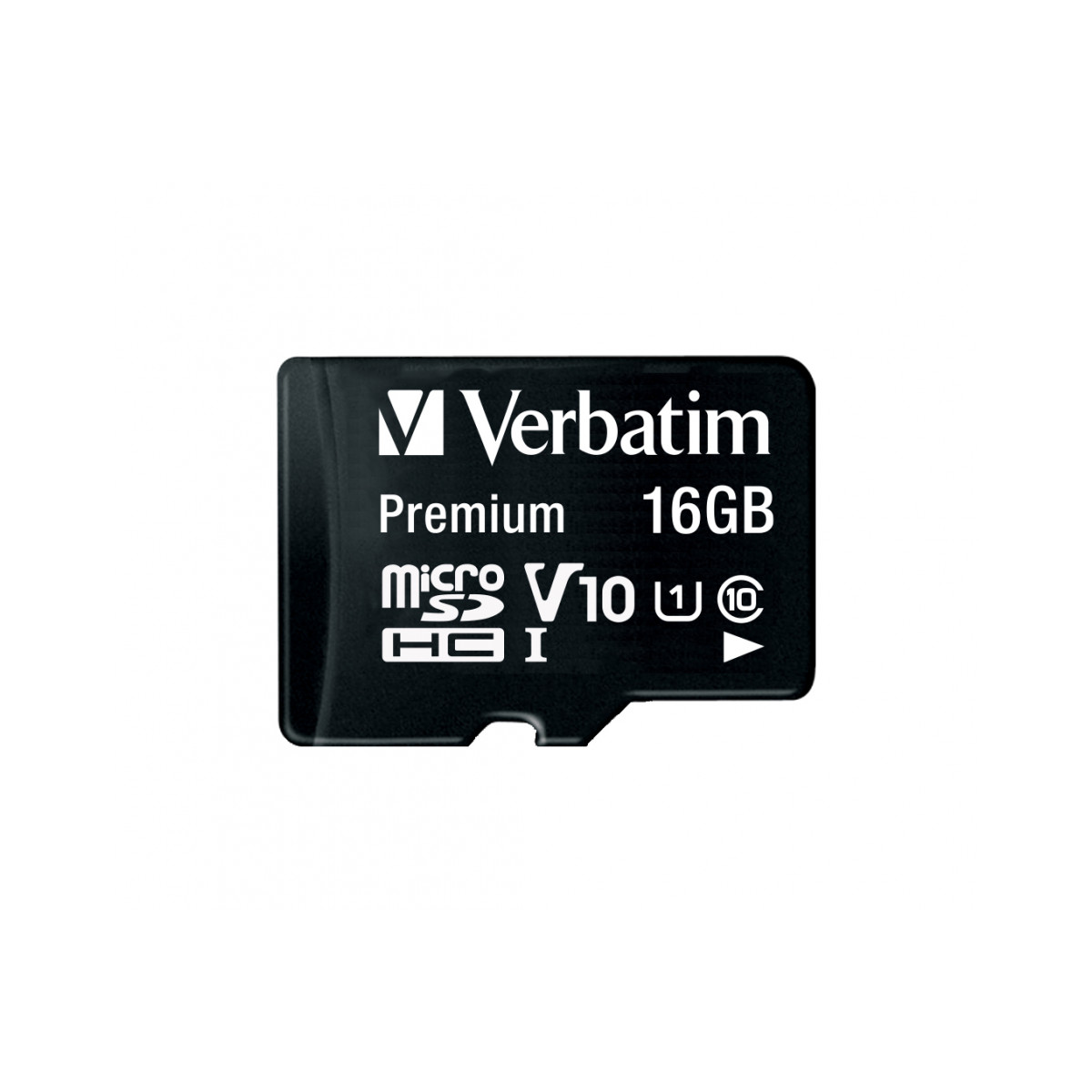 Verbatim 16 GB microSDHC UHS-I (U1) V10 Premium (44010) - зображення 1