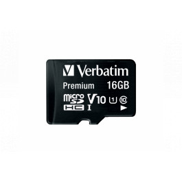 Verbatim 16 GB microSDHC UHS-I (U1) V10 Premium (44010)