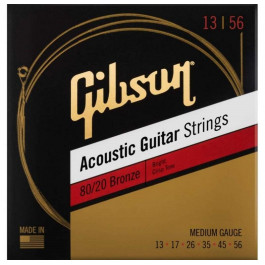 Gibson Sag-Brw13 80/20 Bronze Acoustic Guitar Strings Medium