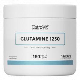 OstroVit Glutamine 1250 mg 150 caps /37 servings/