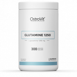 OstroVit Glutamine 1250 mg 300 caps /75 servings/