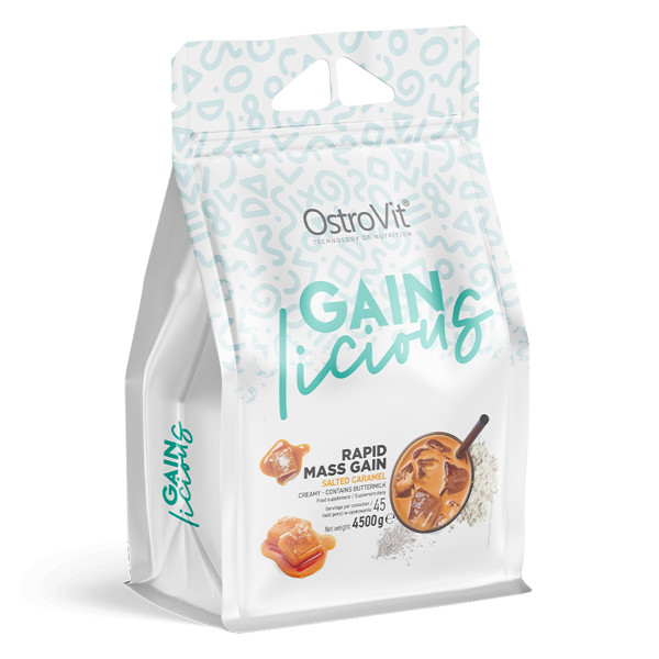 OstroVit GAINlicious 4500 g /45 servings/ Salted Caramel - зображення 1