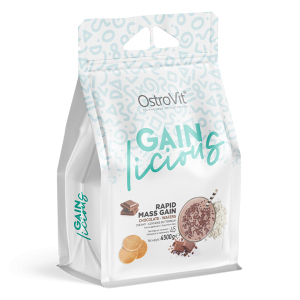 OstroVit GAINlicious 4500 g /45 servings/ Chocolate Wafers - зображення 1