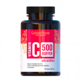 Golden Farm Vitamin C Buffer 500 mg with Acerola 90 caps