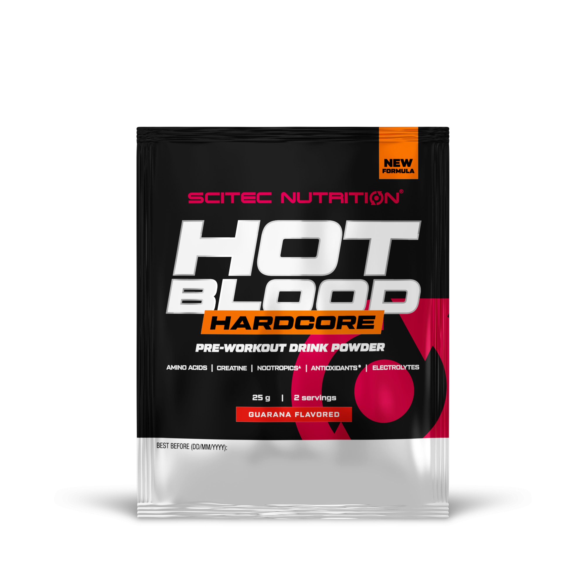 Scitec Nutrition Hot Blood Hardcore 25 g /2 servings/ Orange - зображення 1