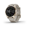 Garmin Fenix 7S Sapphire Solar C. Gold Titanium w. Light Sand Band (010-02539-20/21) - зображення 1