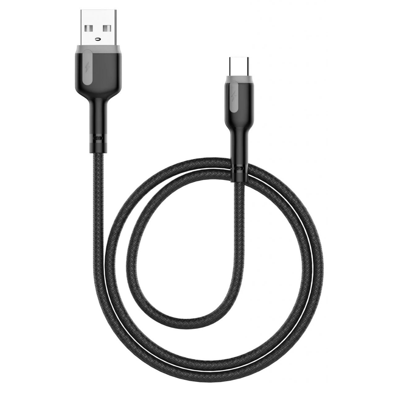 Powermax Alpha Type USB Type-C Cable Black (PWRMXAT2TC) - зображення 1
