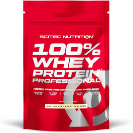   Scitec Nutrition 100% Whey Protein Professional 500 g /16 servings/ Vanilla Very Berry