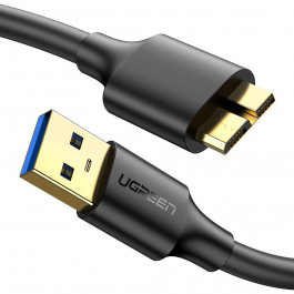 UGREEN US130 USB-A 3.0/Micro USB 3.0 Black 1m (10841)