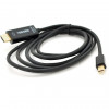 Veggieg Mini DisplayPort - HDMI 1.5м Black (YT-C-MH-1.5) - зображення 1