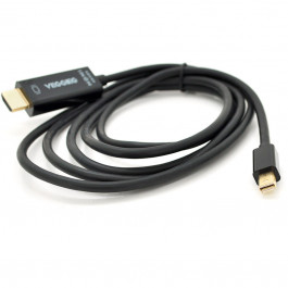 Veggieg Mini DisplayPort - HDMI 1.5м Black (YT-C-MH-1.5)