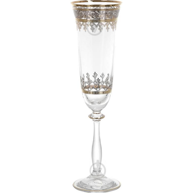 Combi Набор бокалов для шампанского Abstract 190 мл 6 шт. (G607GP-110/1) - зображення 1