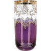 Combi Набор стаканов высоких Violet and Gold 350 мл 6 шт. (G573Z-25/10) - зображення 1