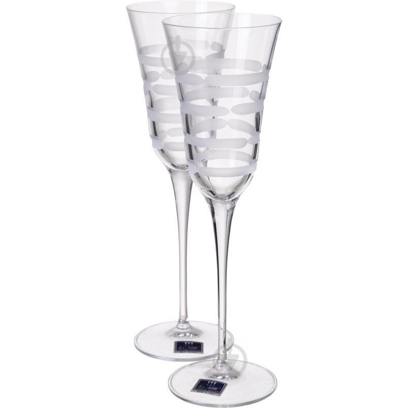Vema Набор бокалов для шампанского Julia Vintage Satin 240 мл 6 шт. (99002021) - зображення 1