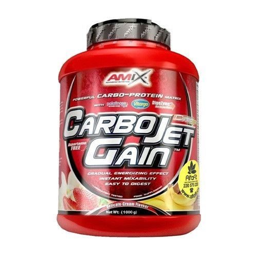 Amix CarboJet Gain pwd. 1000 g /20 servings/ Chocolate - зображення 1