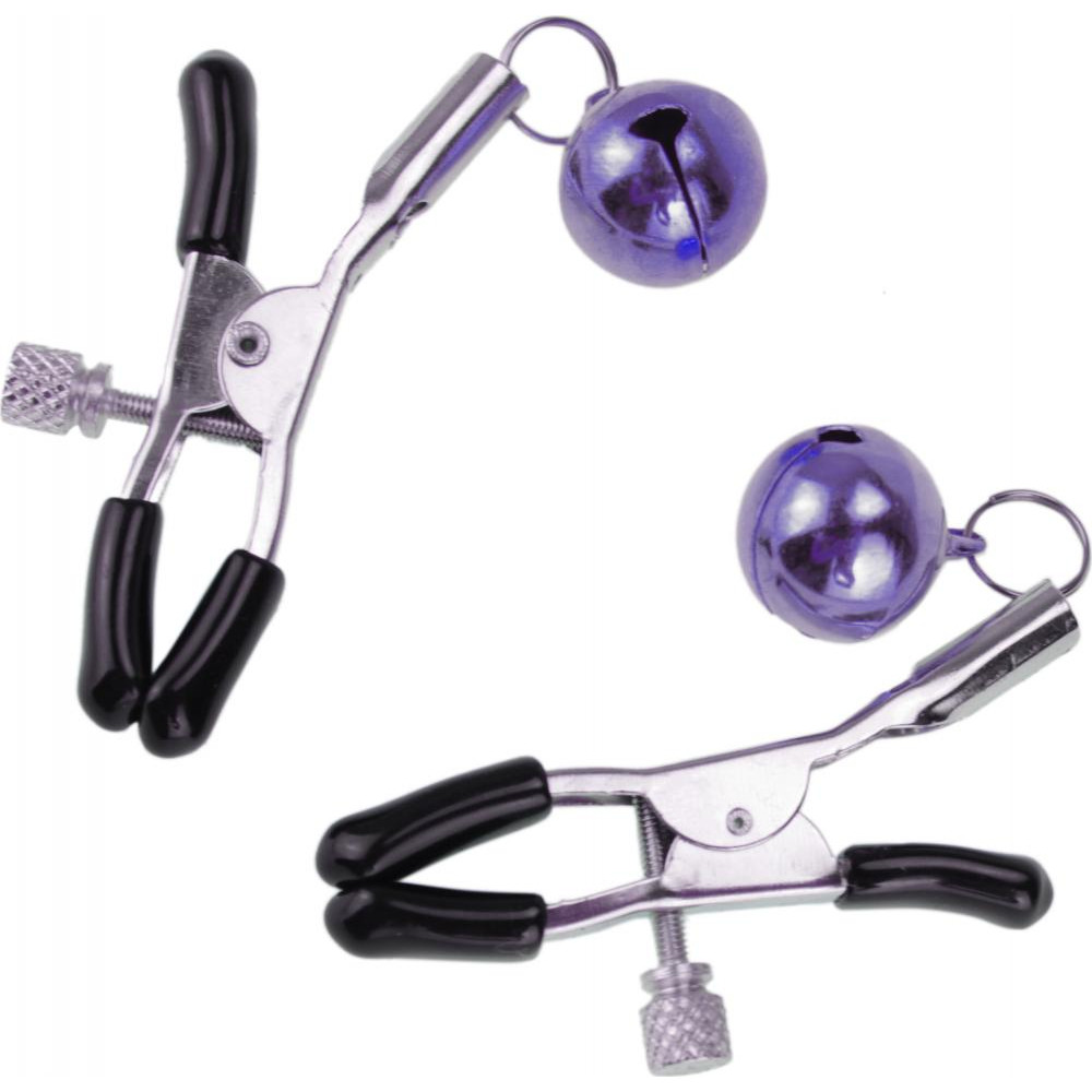 GYQ Nipple Golden Bells с колокольчиками, фиолетовые (7770000252282) - зображення 1