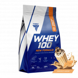   Trec Nutrition Whey 100 New Formula 700 g /23 servings/ Cookies