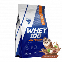   Trec Nutrition Whey 100 New Formula 700 g /23 servings/ Hazelnut