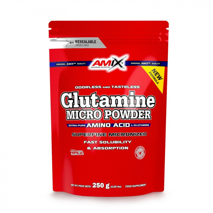 Amix L-Glutamine pwd. 250 g /50 servings/ Unflavored - зображення 1