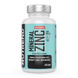 Nutrend Mineral Zinc 100 % Chelate 100 caps