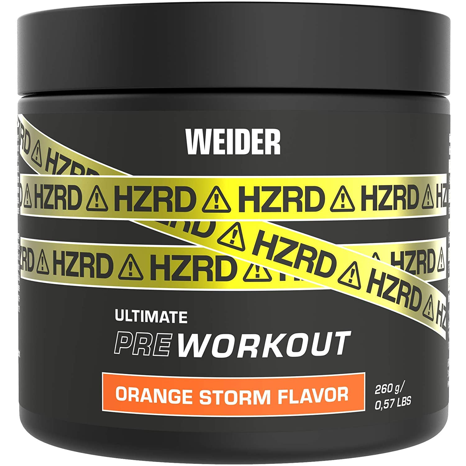 Weider HZRD Pre Workout Powder 260 g /20 servings/ Orange Storm - зображення 1