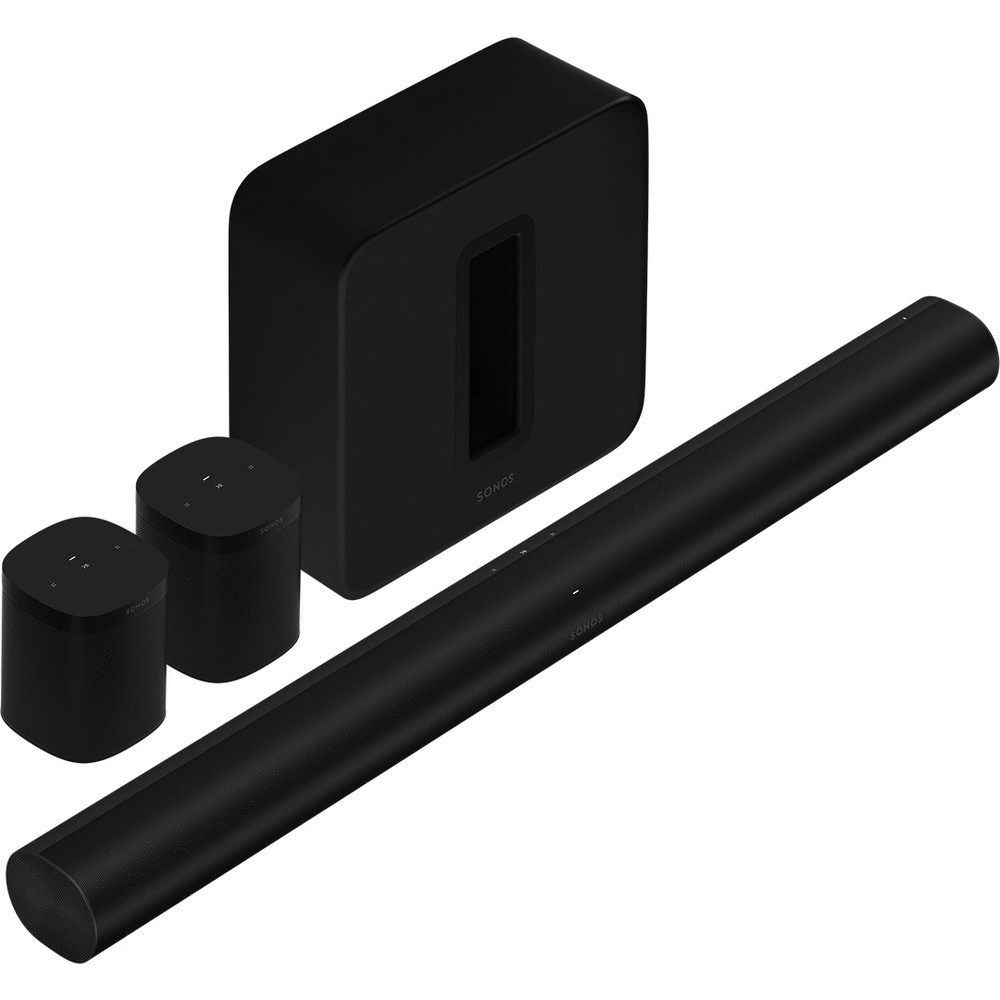 Sonos 5.1. Arc, Sub & One SL Black - зображення 1